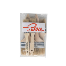 Chip Brush 633 Paint Brush Set Natural White Bristles With Wooden Handle  for USA Market
